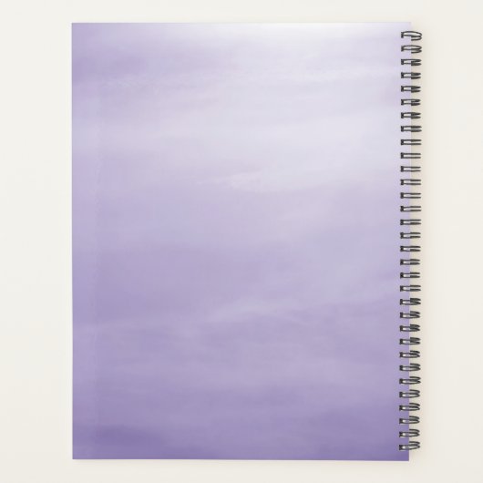 "2026" Purple Ferris Wheel Skyline Planer (Rückseite)