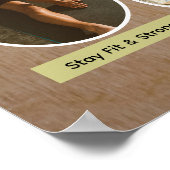 2026 Random Modern Circle Photo Vision Poster (Ecke)