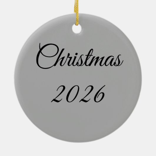 2026 Regenbogenherzen Keramik Ornament (Hinten)
