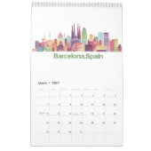 2026 REISENDE WELTSTÄDTE KALENDER (Mär 2027)