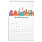 2026 REISENDE WELTSTÄDTE KALENDER (Feb 2027)