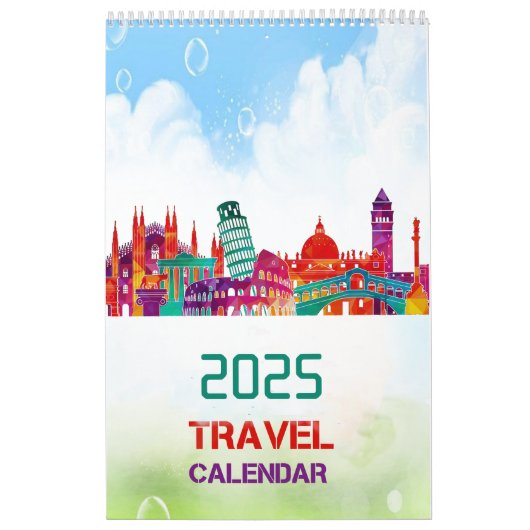 2026 REISENDE WELTSTÄDTE KALENDER (Titelbild)