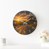 2026 Road Watch Große Wanduhr (Zuhause)