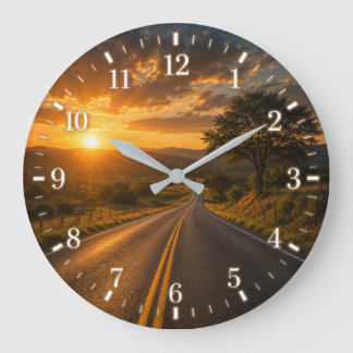 2026 Road Watch Große Wanduhr