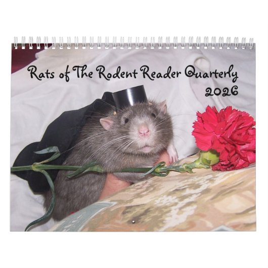 2026 Rodent Reader Calendar H Kalender (Titelbild)