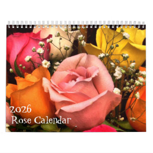 2026 Rosenkalender Kalender