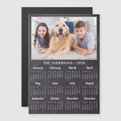 2026 Rustikale Halbpension Personalisiertes Foto K Magnetkarte (Vorne/Hinten)