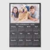 2026 Rustikale Halbpension Personalisiertes Foto K Magnetkarte (Vorderseite)