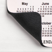 2026 Sangria Rauchkalender von Janz Mouse Pad Mousepad (Ecke)