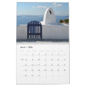 2026 Santorini Griechischer Inselkalender Kalender (Mär 2026)