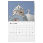 2026 Santorini Griechischer Inselkalender Kalender (Feb 2027)