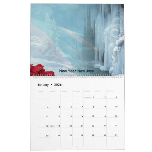 2026 Scenic Seasons Monatskalender Kalender