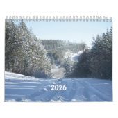 2026 Scenic Wilderness Landscape Calendar Kalender (Titelbild)