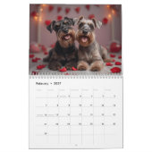 2026 Schnauzer 12-Monate-Wandkalender Kalender (Feb 2027)