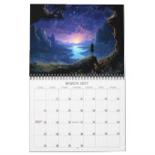 2026 Schöne Landschaften 5 Fantasy Nightscapes Kalender (Mär 2027)