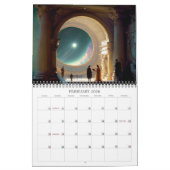 2026 Science Fiction Kunst Kalender in anderen Wel (Feb 2026)