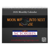 2026 Sciorbis 12 Monat Warped Moon Kalender (Titelbild)