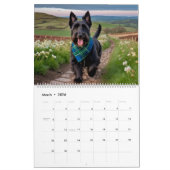 2026 SCOTTISH TERRIER CALENDAR KALENDER (Mär 2026)