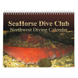 2026 SeaHorse Dive Club Northwest Diving Calendar Kalender
