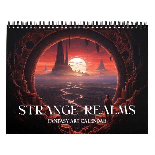 2026 Seltsame Reiche 4 Fantasy Art Kalender (Titelbild)