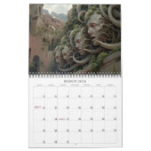 2026 Seltsame Reiche 4 Fantasy Art Kalender (Mär 2026)