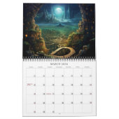 2026 Seltsame Reiche 5 Fantasy Art Kalender (Mär 2026)