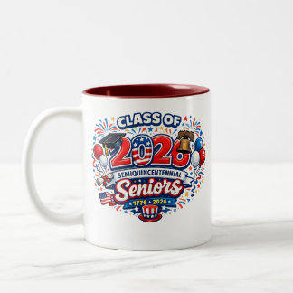 2026 Semi-quincentennial Graduation mug Zweifarbige Tasse