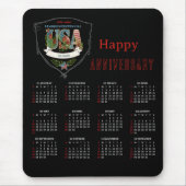 2026 Semiquincentennial Botanical Calendar  Mousepad (Vorne)