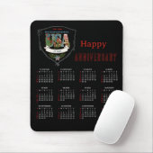 2026 Semiquincentennial Botanischer Kalender  Mousepad (Mit Mouse)