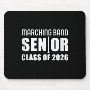2026 Senior Clarinettist Cl Von 2026 Marching Ba Mousepad