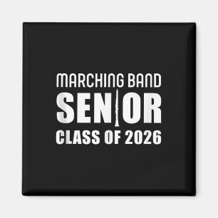 2026 Senior-Klarinettenspieler Cl Of 2026 Marching Magnet