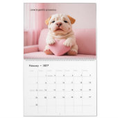 2026 Shar Pei Welpe von WangWang Kalender (Feb 2027)
