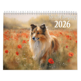 2026 Shetland Sheepdog Kalender