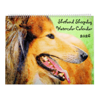 2026 Shetland Sheepdog Sheltie Mama Besitzer Kalender