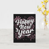 2026 Silvesterparty Feuerwerk Männer Frauen K Karte (Gelbe Blume)