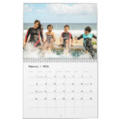 2026 Simple Create Your Own Custom Family Photo Kalender (Feb 2026)