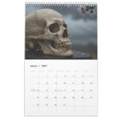 2026 Skull Art Calendar Kalender (Mär 2027)