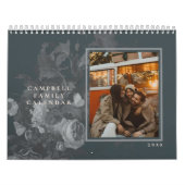 2026 Sleek Stylish Floral Artistic Photopop Kalender (Titelbild)