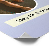 2026 Soft Gradient Circle Proper Vision Poster (Ecke)