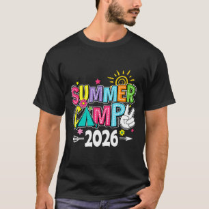 2026 Sommercamp 2026 Sommerferien passende T-Shirt
