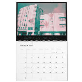 2026 South Beach Tropical Art Deco Kalender (Jan 2027)