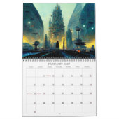 2026 Städte der nächsten 3 Science Fiction Kalender (Feb 2027)