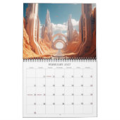 2026 Städte der Zukunft 4 Science Fiction Kalender (Feb 2027)