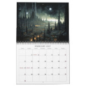 2026 Städte der Zukunft 5 Science Fiction Kalender (Feb 2027)