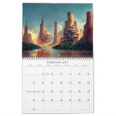 2026 Städte des Terminkalenders "Künftige Science  Kalender (Feb 2027)