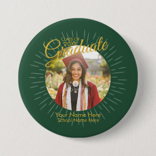 2026 Star Graduate Button (grün)