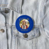 2026 Stern-Absolventen-Button (blau) Button (Beispiel)