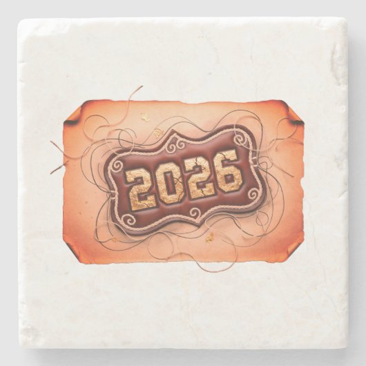 2026 STONE COASTER STEINUNTERSETZER (Vorderseite)