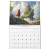 2026 Storybook Seiten Fantasy Art Kalender (Jan 2025)