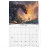 2026 Storybook Seiten Fantasy Art Kalender (Mär 2025)